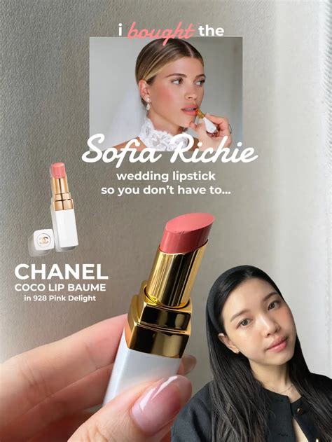 chanel sofia richie lipstick|Sofia Richie pink lip balm.